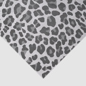 Papier Mousseline Copie grise et gris-clair de léopard (Détail)