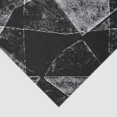 Papier Mousseline Copie grunge géométrique foncée de motif (Détail)