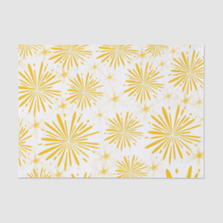 Papier Mousseline Copie jaune brillante