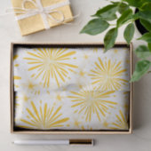 Papier Mousseline Copie jaune brillante (Cadeau)