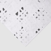 Papier Mousseline Copie noire, blanche, grise 2 d'art (Détail)