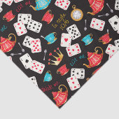 Papier Mousseline Copies du pays des merveilles (Détail)