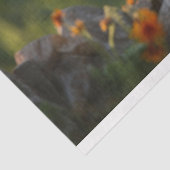 Papier Mousseline Coq dans le pays 1 Document de découpage (Détail)