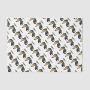 Papier Mousseline Coq de combat : Dom ou Crele