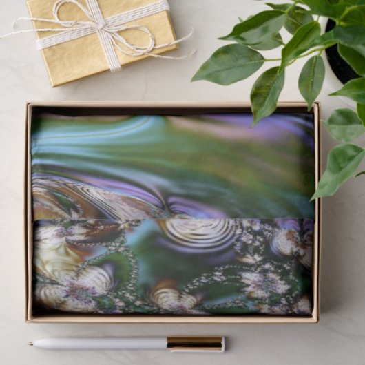 Papier Mousseline Coque d'Abalone (Cadeau)