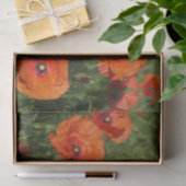 Papier Mousseline Coquelicots communs (Cadeau)