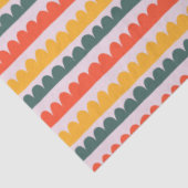 Papier Mousseline Coquilles Ensoleillées (Détail)
