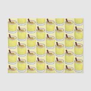 Papier Mousseline Coquito Puerto Rican Eggnog Rum Christmas Drink