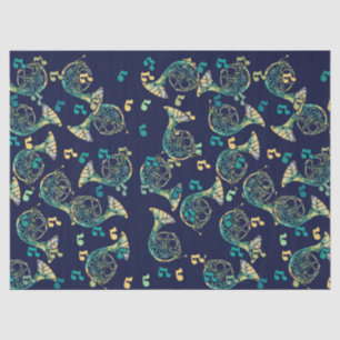 Papier Mousseline Cor d'harmonie