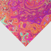 Papier Mousseline Corail Abstrait rétro et spirale de marbre pourpre (Détail)