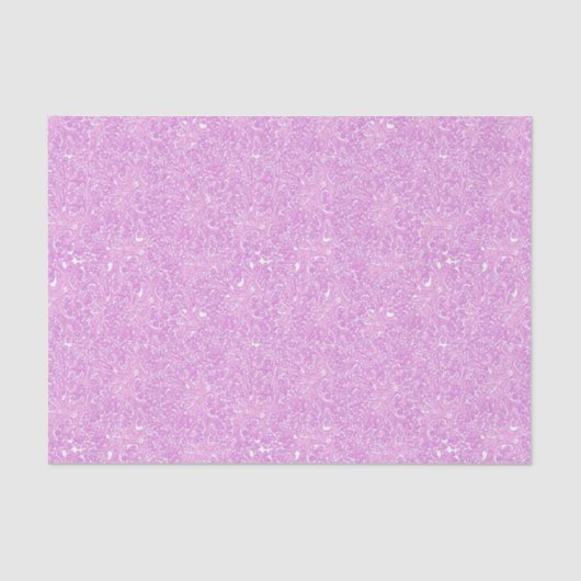 Papier Mousseline Corail Abstrait rose tropical (Recto)