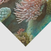 Papier Mousseline Coral Reef Après-Midi, Design 3 (Détail)