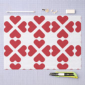 Papier Mousseline corazones de amor (Artisanat)