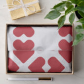 Papier Mousseline corazones de amor (Cadeau)