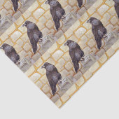 Papier Mousseline Corbeau (Détail)
