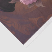 Papier Mousseline Corbeau avec chapeau supérieur 4 découpage papier (Détail)