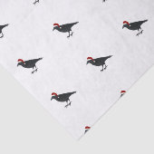 Papier Mousseline Corbeau de Noël (Détail)