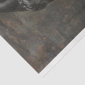 Papier Mousseline Corbeau et crâne Tissu de découpage Éffrayant (Détail)