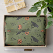 Papier Mousseline Corbeaux (Cadeau)