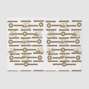 Papier Mousseline Corde en papier de tissu décoratif