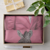 Papier Mousseline Corey le Zèbre (Cadeau)