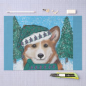 Papier Mousseline Corgi (Artisanat)