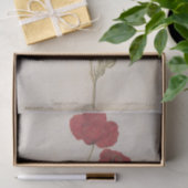 Papier Mousseline Corn Poppies par Jacques de Morgues (Cadeau)