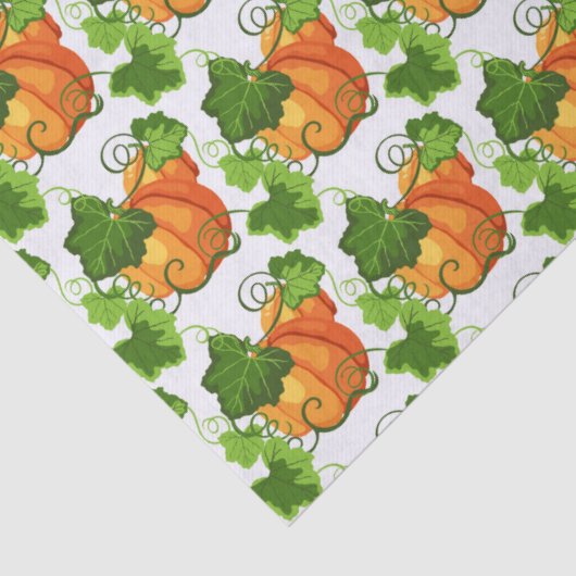 Papier Mousseline Correctif Citrouille Automne (Détail)