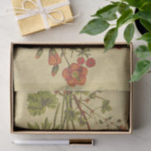 Papier Mousseline Cosmos Vintage Fleur rustique Découpage (Cadeau)