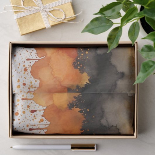 Papier Mousseline Costume et cocktail de la forêt hantée d'Halloween