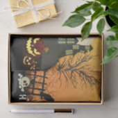 Papier Mousseline Costume Maison Hantée éffrayante nuit Ciel Hallowe (Cadeau)