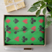 Papier Mousseline Costumes de carte de poker (Cadeau)