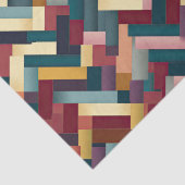 Papier Mousseline Cosy ton d'automne Motif (Détail)