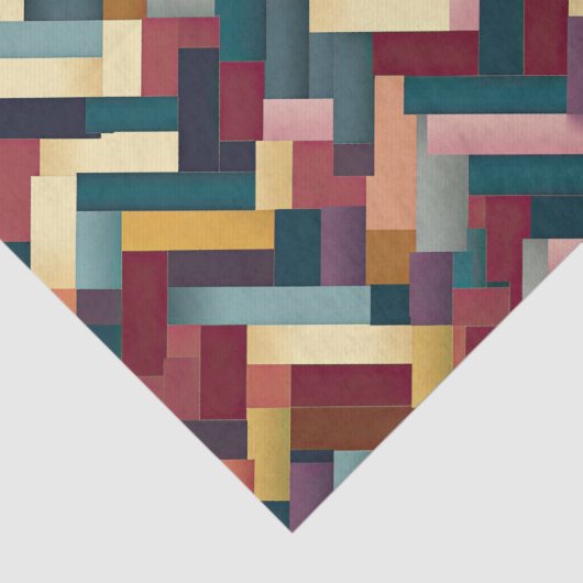 Papier Mousseline Cosy ton d'automne Motif (Détail)