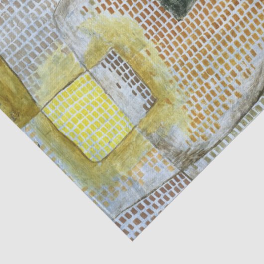 Papier Mousseline Côte rocheuse par Paul Klee (Détail)