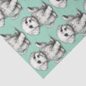 Papier Mousseline Coton de Tuléar (Détail)