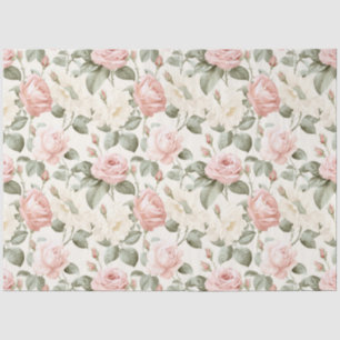 Papier Mousseline Cottage Chic Rose Series Design 4