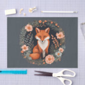 Papier Mousseline Cottagecore Fox Decoupage (Artisanat)