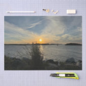Papier Mousseline Coucher de soleil #1 (Artisanat)