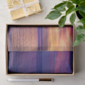 Papier Mousseline coucher de soleil à la plage 2 papier de tissu (Cadeau)