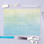 Papier Mousseline Coucher de soleil à l'aquarelle (Artisanat)