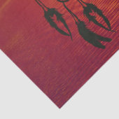 Papier Mousseline Coucher de soleil Dreamcatcher (Détail)