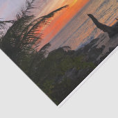 Papier Mousseline Coucher de soleil paisible sur Hawaiian Tropical I (Détail)