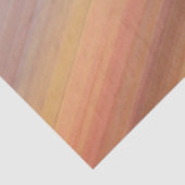 Papier Mousseline Coucher de soleil rayé rayé orange (Détail)