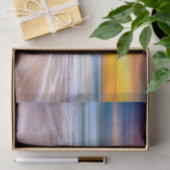 Papier Mousseline Coucher de soleil sur la plage (Cadeau)