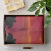 Papier Mousseline Coucher de soleil tropical (Cadeau)