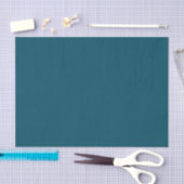 Papier Mousseline Couleur bleu vert turquoise (Artisanat)