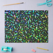 Papier Mousseline Couleur brisée vert (Artisanat)