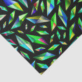 Papier Mousseline Couleur brisée vert (Détail)