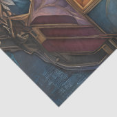 Papier Mousseline Couleur de bijou Muet Mandala découpage (Détail)